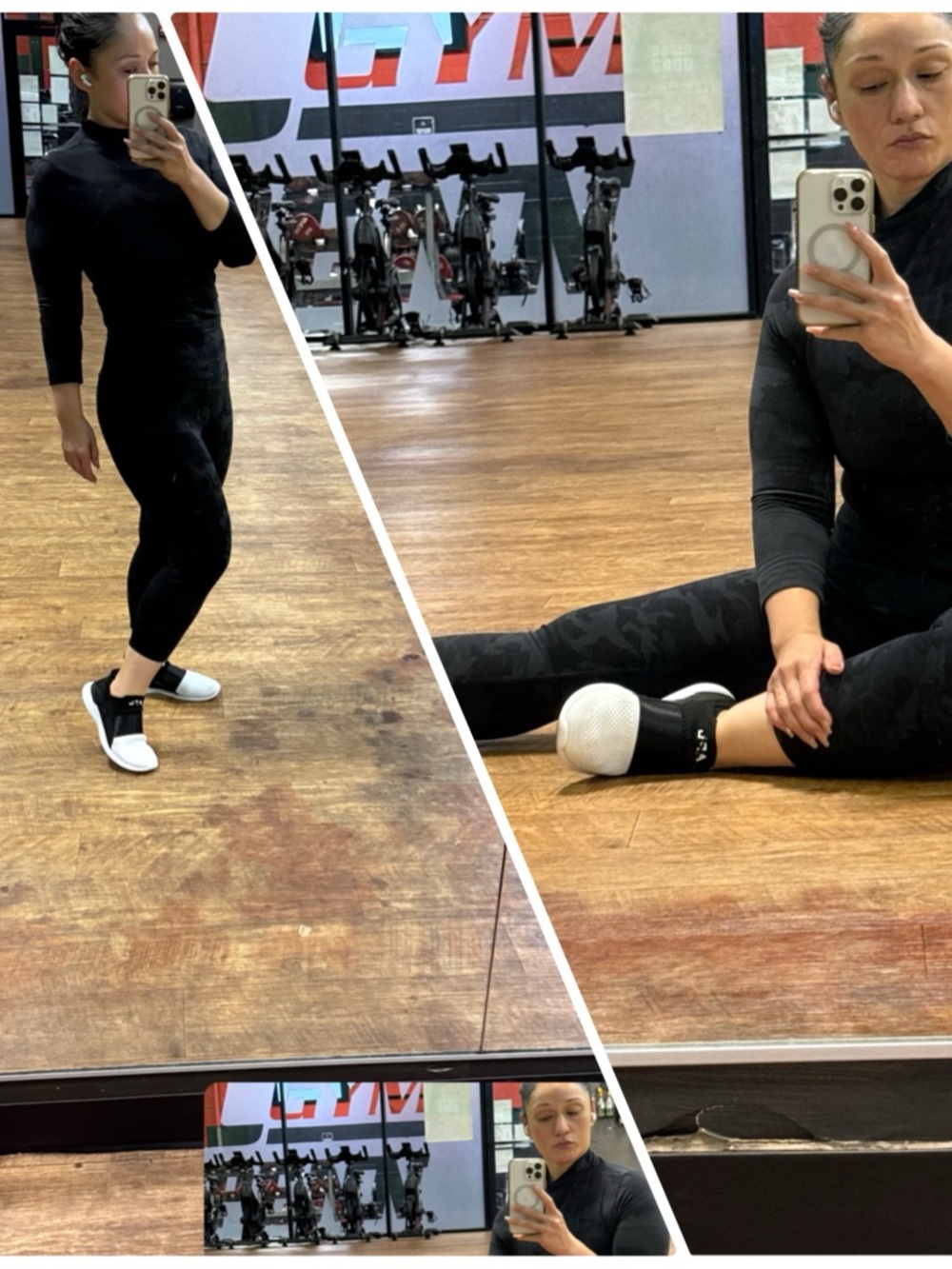 Lululemon Wunder Train & All Aligned Mock Neck Long Sleeve Bundle